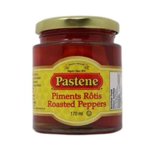 Poivrons rouges rôtis Pastene