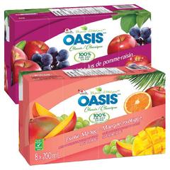 Coffrets de jus Oasis