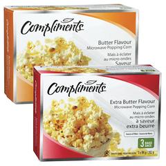 Compliments Popcorn au micro-ondes