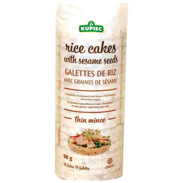 Kupiec Rice Cakes With Sesame Seeds