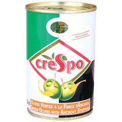 Olives vertes Crespo farcies aux anchois