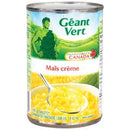 Crème de maïs géante verte
